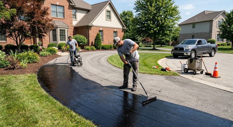 Asphalt Driveway Sealing in Fort Myers, FL