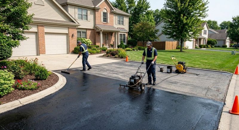 Asphalt Slurry Sealing in Tampa, FL
