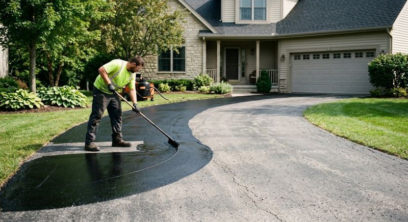 Blacktop Driveway Sealing in Denver, CO