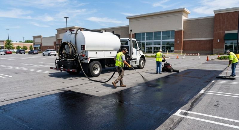 Commercial Asphalt Sealing in Tampa, FL
