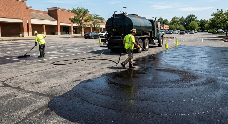 Parking Lot Sealcoating in Tampa, FL
